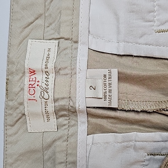J Crew Chino Shorts Sz 2 - Picture 5 of 6